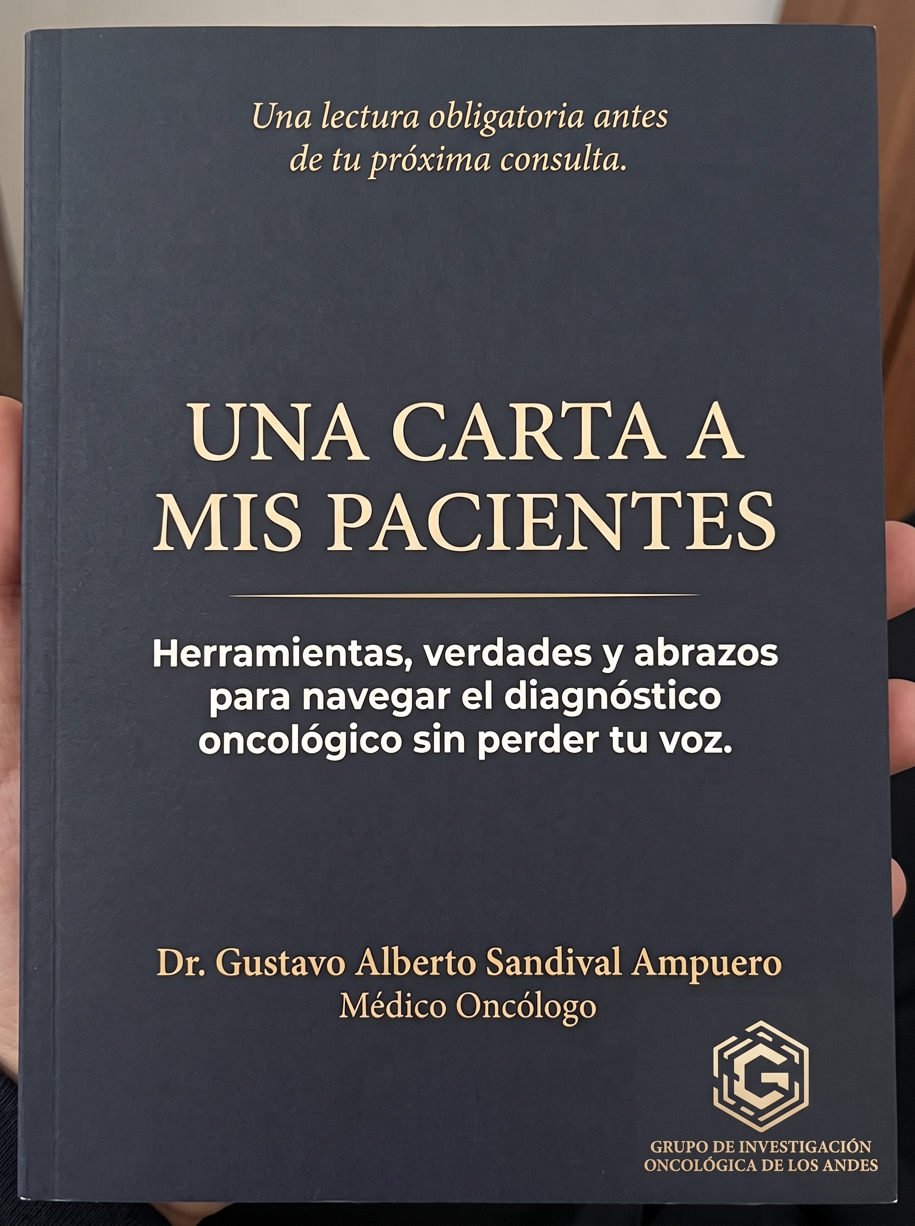 Portada del libro Una carta a mis pacientes